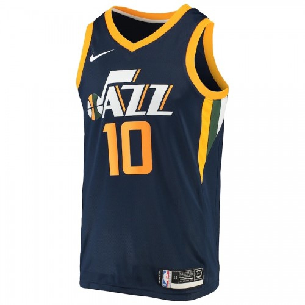 Men's Utah Jazz Mike Conley #10 Navy Swingman Jersey - Icon Edition-Pro Kit Vault | Brand New 26/27 Sports Jerseys
